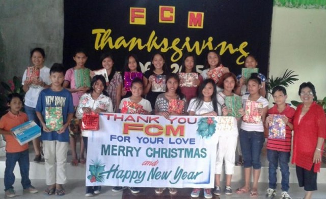 "Thank You, FCM, for your love! Merry Christmas and Happy !"